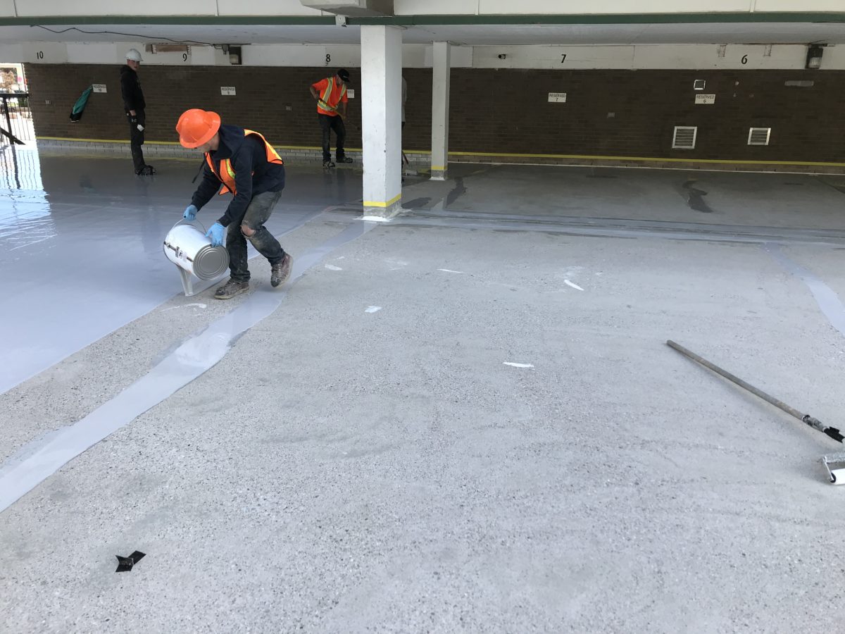 Parkade Restoration - Gator Concrete